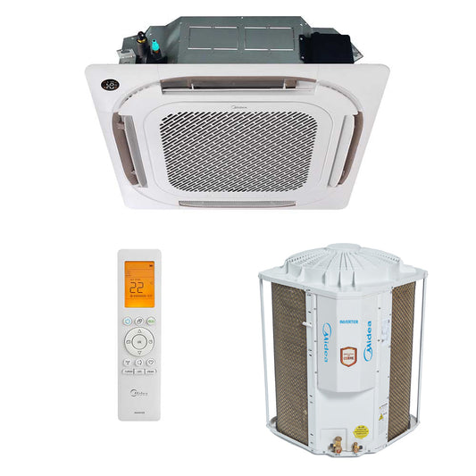 Ar Condicionado Split Cassete 4 Vias Midea Inverter Connect 58.000 BTU/h Frio 220v - R-32