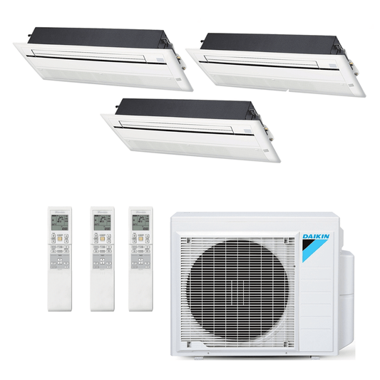 Ar Condicionado Daikin Multi Split Inverter 27.000 BTU (3x Cassete 1 Via 9.000) Quente/Frio 220v