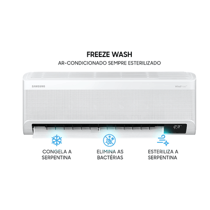 Ar Condicionado Split Hi Wall Samsung WindFree Connect Inverter 12.000 BTU/h Frio 220v