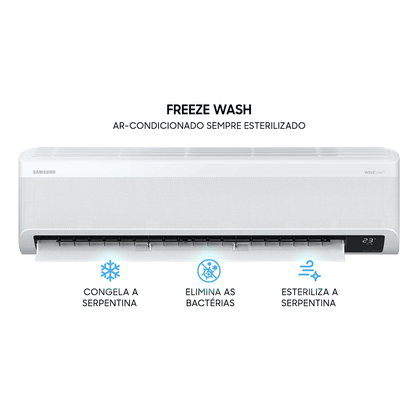 Ar Condicionado Split Hi Wall Samsung WindFree Connect Inverter 22.000 BTU/h Frio 220v