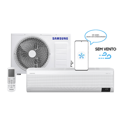 Ar Condicionado Split Hi Wall Samsung WindFree Connect Inverter 18.000 BTU/h Frio 220v