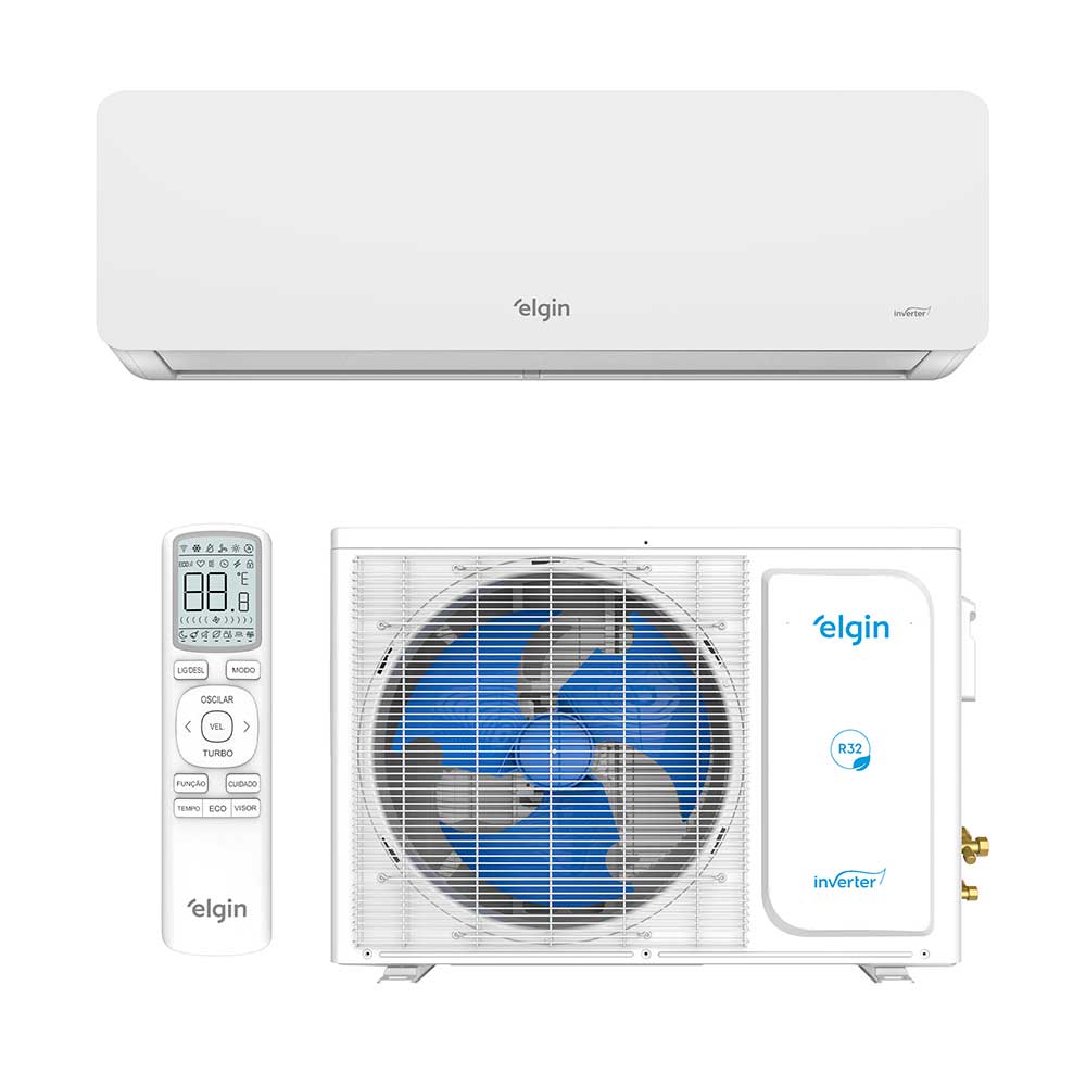 Ar Condicionado Split Hi Wall Inverter Elgin Eco Dream Wi-Fi 18.000 BTU/h Frio 220v