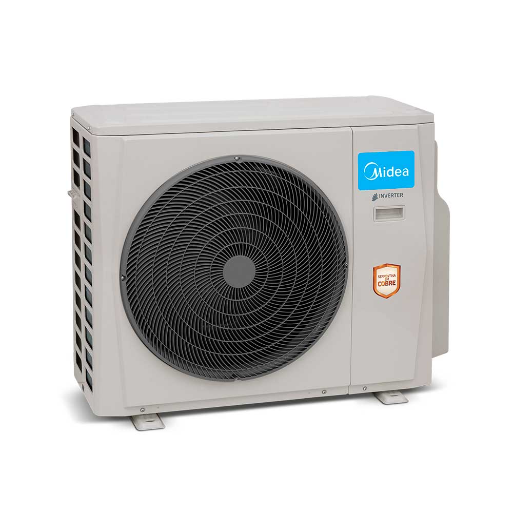 Ar Condicionado Multi Split Midea Inverter 18.000 BTU (1x 9.000 Black e 1x 12.000 Black) Quente/Frio 220v