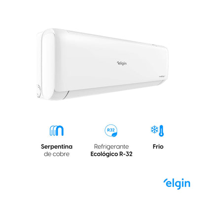 Ar Condicionado Split Hi Wall Inverter Elgin Eco II 9.000 BTU/h Quente/Frio 220v Wi-Fi