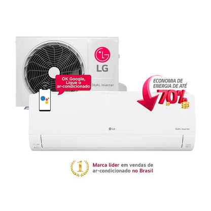 Ar Condicionado Split Hi Wall LG Dual Inverter Voice 9.000 BTU/h Frio 110v