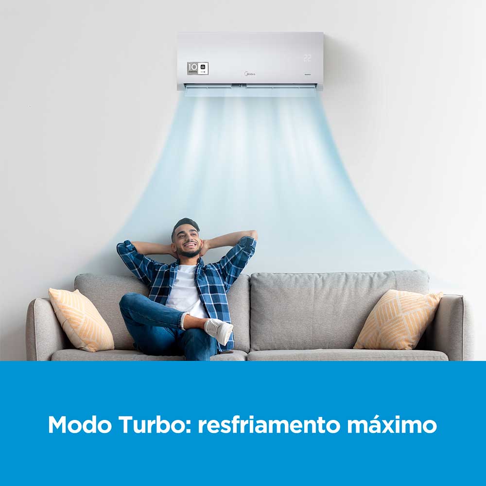 Ar Condicionado Split Hi Wall Inverter Midea Xtreme Save Connect 24.000 BTU/h Frio 220v