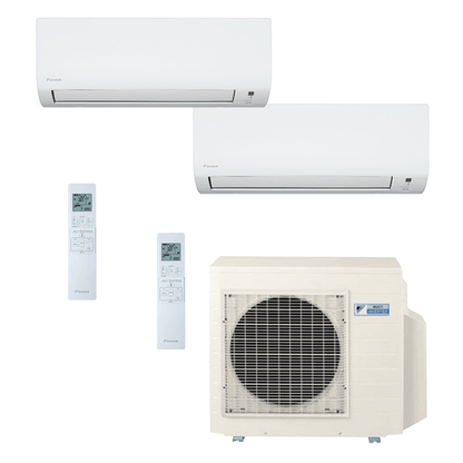 Ar Condicionado Daikin Multi Split Inverter 18.000 BTU (1x 09.000 e 1x 12.000) Quente/Frio 220v