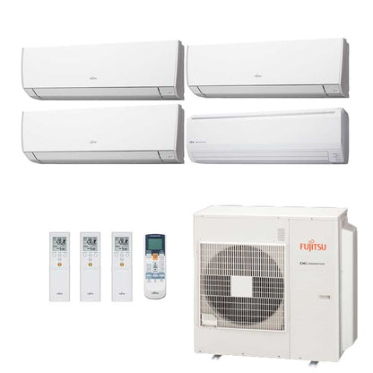 Ar Condicionado Multi-Split Fujitsu Inverter 45.000 BTU (1x 7.000 + 2x 12.000 e 1x 24.000) Quente/Frio 220v