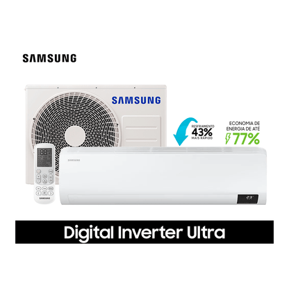 Ar Condicionado Split Hi Wall Samsung Digital Ultra Inverter 18.000 BTU/h Quente/Frio 220v