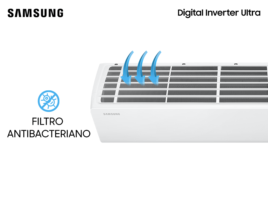 Ar Condicionado Split Hi Wall Samsung Digital Ultra Inverter 18.000 BTU/h Quente/Frio 220v