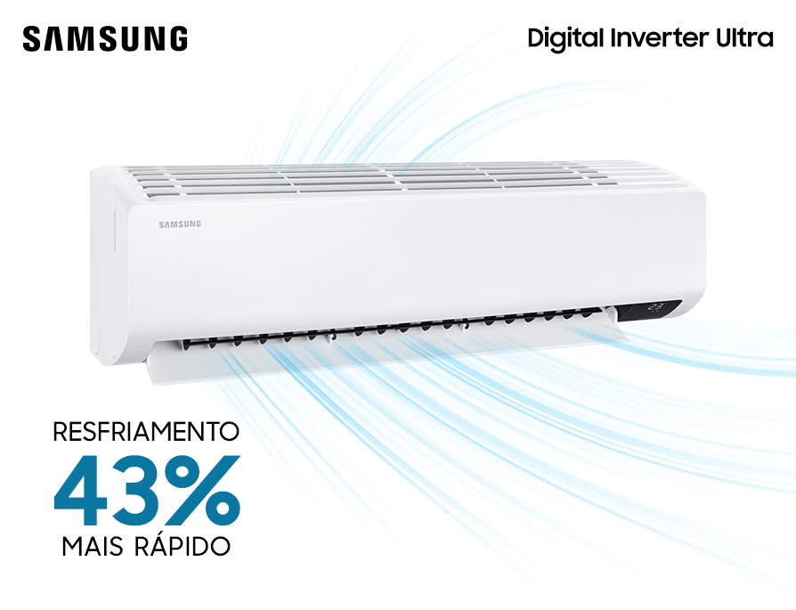 Ar Condicionado Split Hi Wall Samsung Digital Ultra Inverter 18.000 BTU/h Quente/Frio 220v