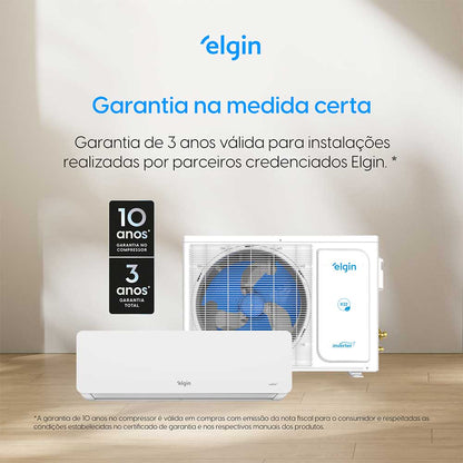 Ar Condicionado Split Hi Wall Inverter Elgin Eco Dream Wi-Fi 18.000 BTU/h Quente/Frio 220v