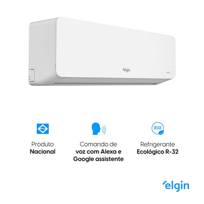 Ar Condicionado Split Hi Wall Inverter Elgin Eco Dream Wi-Fi 12.000 BTU/h Frio 220v