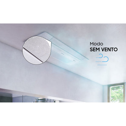 Ar Condicionado Cassete 1 Via Inverter Samsung WindFree 24.000 BTU/h Quente/Frio 220v Wi-Fi