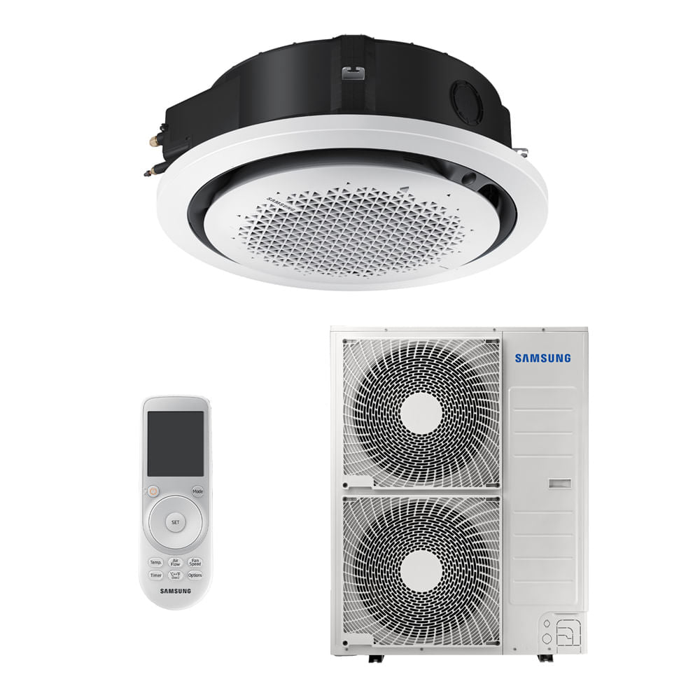 Ar Condicionado Cassete 360 Inverter Samsung WindFree 53.000 BTU/h Quente/Frio 220v Wi-Fi