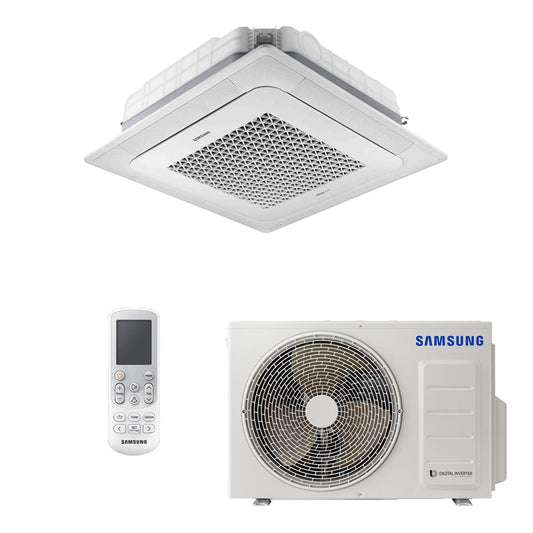 Ar Condicionado Cassete 4 Vias Inverter Samsung WindFree 18.000 BTU/h Quente/Frio 220v Wi-Fi